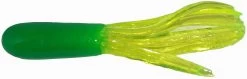 Big Bite Baits 1 1/2 Inch Crappie Tube -Fish Shop 15CRTU 06 Lime Green Chartreuse