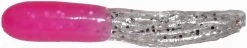 Big Bite Baits 1 1/2 Inch Crappie Tube -Fish Shop 15CRTU 21 Pink Clear Sparkle