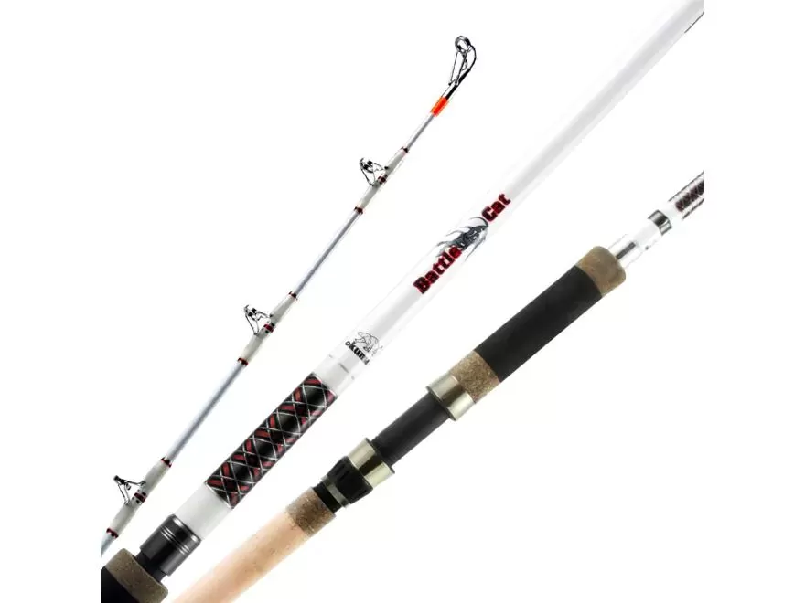 Okuma Battle Cat Catfish Casting Rod 2-piece 1 Okuma Battle Cat Catfish Casting Rod 2-piece