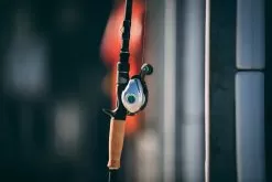 Quantum Energy S3 Baitcasting Reel -Fish Shop energy bc reel and rod side lifestyle