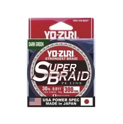 Yo-Zuri Superbraid Dark Green 300 Yards Superbraid Fishing Line -Fish Shop s l1600 e308be95 5fb5 4648 9648 cb03df662bd8